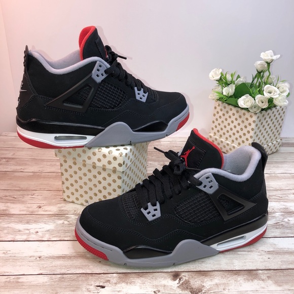 Nike Other - Nike air Jordan retro 4 bred